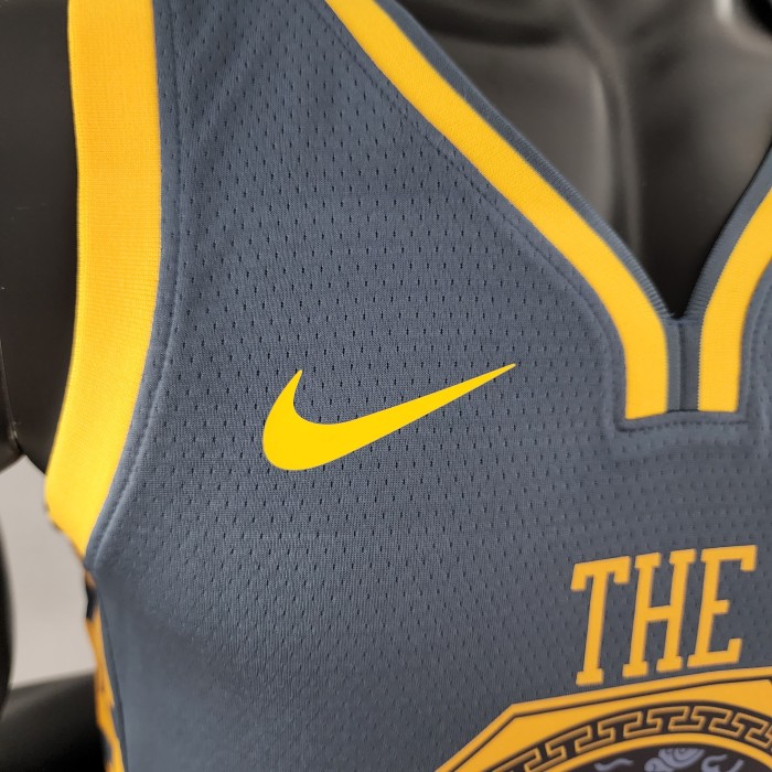 Andrew Wiggins Golden State Warriors Grey Swingman Jersey 2018