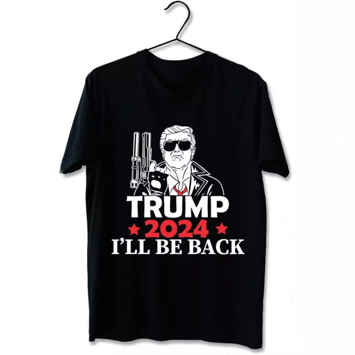 Trump Crew Neck T-Shirt Black