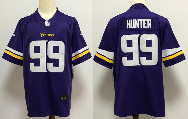 Minnesota Vikings Alternate Jersey Purple NO.99 HUNTER