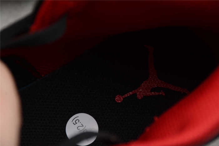 Air Jordan 1 Mid Metallic Red Gym Size 4-16 Red Black White 554724-122