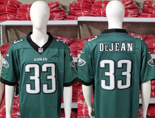 Philadelphia Eagles Jersey Dark Green 2023 NO.33 De ZEAN