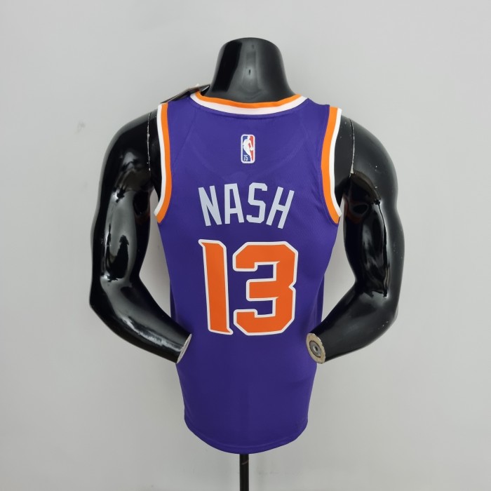 Steve Nash Phoenix Suns 75th Anniversary Swingman Jersey Purple