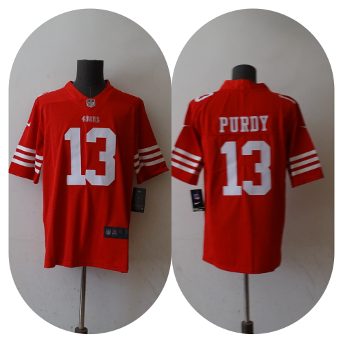 San Francisco 49ers Jersey Limited Editio Red NO.13 PURDY