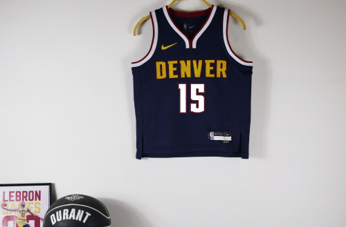 Denver Nuggets Kids Jersey Icon Edition 24/25 NO.15 JOKIC