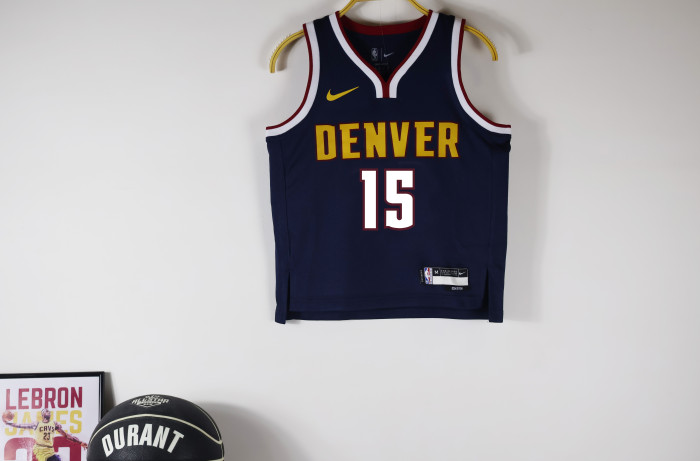 Denver Nuggets Kids Jersey Icon Edition 24/25 NO.15 JOKIC