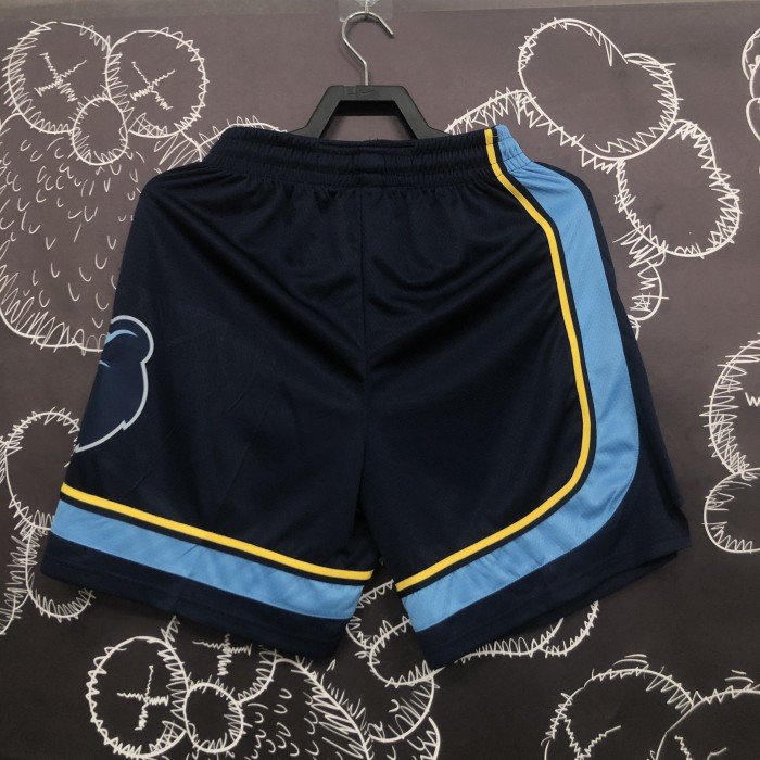 Memphis Grizzlies Swingman Shorts  Navy  20/21  Icon Edition
