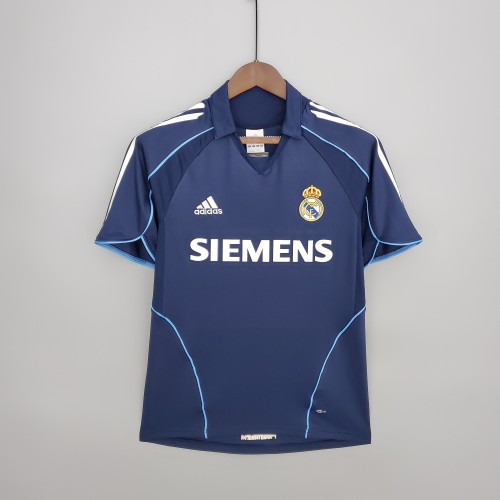 Real Madrid Away Retro Jersey 2005/06