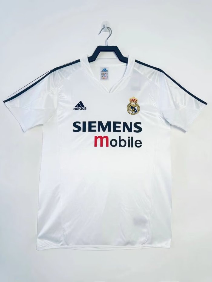 Real Madrid Home Retro Jersey 2004/05