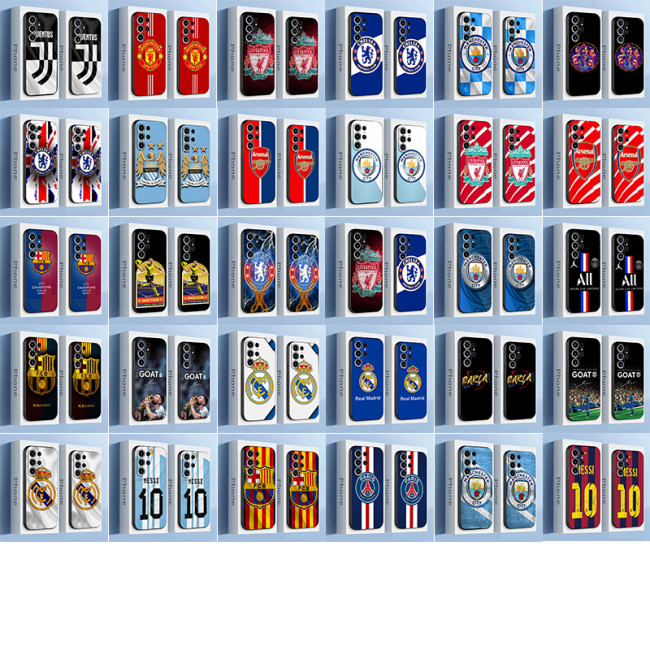 Football Superstar Phone Case for Samsung Note 20 10 9 Cover Galaxy S23 S22 Ultra S20 S21 FE S10 S9 S8 Plus Funda