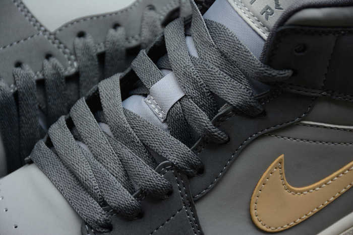 Air Jordan 1 Phat 'Yellow' Grey Onyx (W) BQ6472