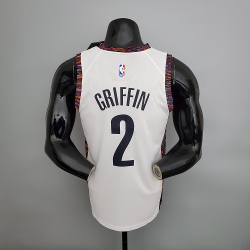 Blake Griffin Brooklyn Nets City Version Swingman Jersey White