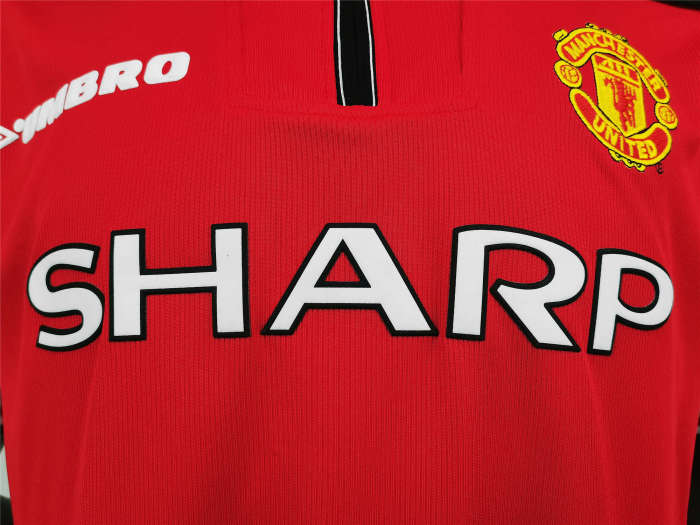 Manchester United Home Retro Jersey 98/99