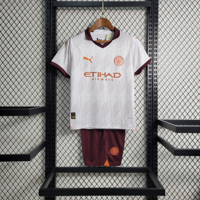 Manchester City Away Kids Jersey 23/24