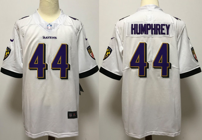 Baltimore Ravens Jersey White NO.44 HUMPHREY