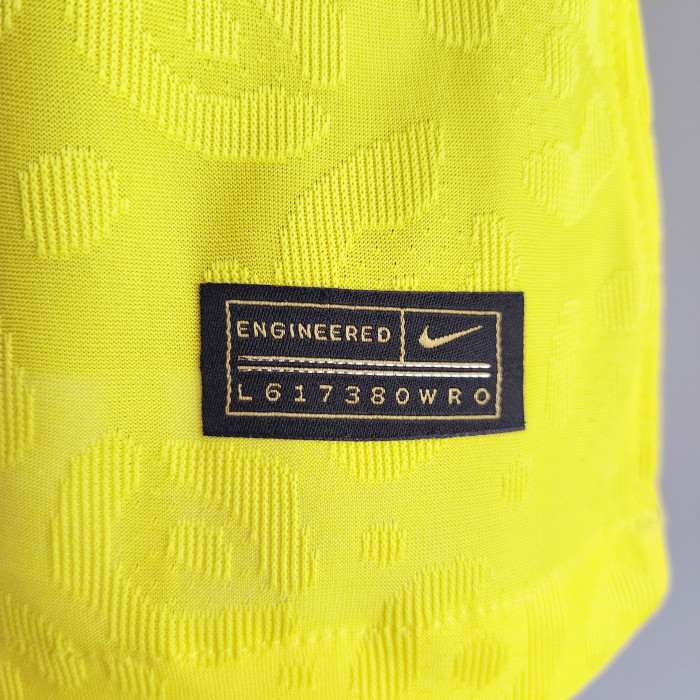 Brazil Home Player Version Man Jersey 2022