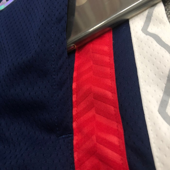 Brooklyn Nets Swingman Shorts Blue City Edition  75 th