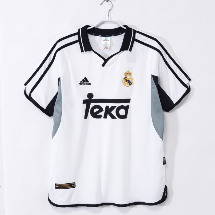 Real Madrid Home Retro Jersey 2000/01