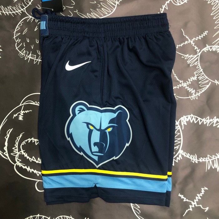 Memphis Grizzlies Swingman Shorts  Navy  20/21  Icon Edition
