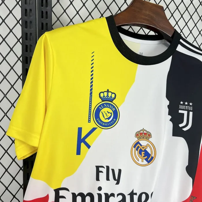 Cristiano Ronaldo 2025/26 Men Jersey Special Edition All Club Mix CR7's Career