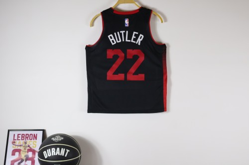 Miami Heat Kids Jersey City Edition 2024 NO.22 BUTLER