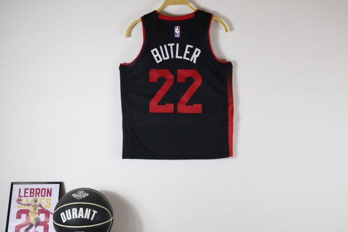 Miami Heat Kids Jersey City Edition 2024 NO.22 BUTLER
