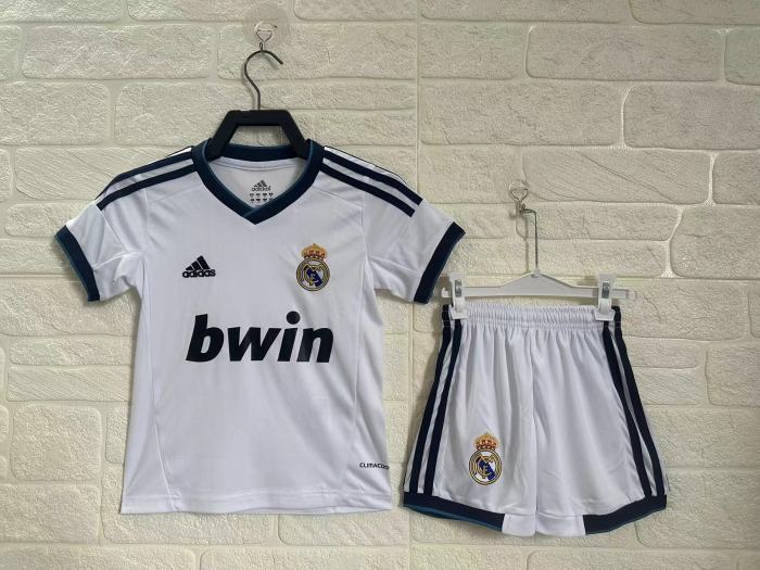 Real Madrid Home Retro Kids Suit 2012/13