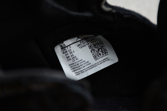 Shoepalace x Air Jordan Retro 1 “SP Gina High OG Black Gym Red DC7071 001