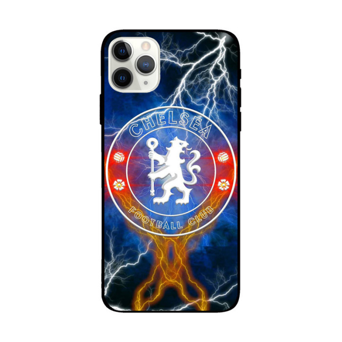 Football team logo mobile phone case for  iphone14 Pro max 13 15 frosted anti-fall soft shell