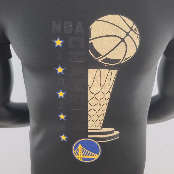 Stephen Curry Golden State Warriors 2022 Champions Casual T-shirt Black