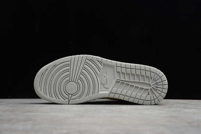 Air Jordan 1 Mid Mixed Textures Yellow DA4666-001