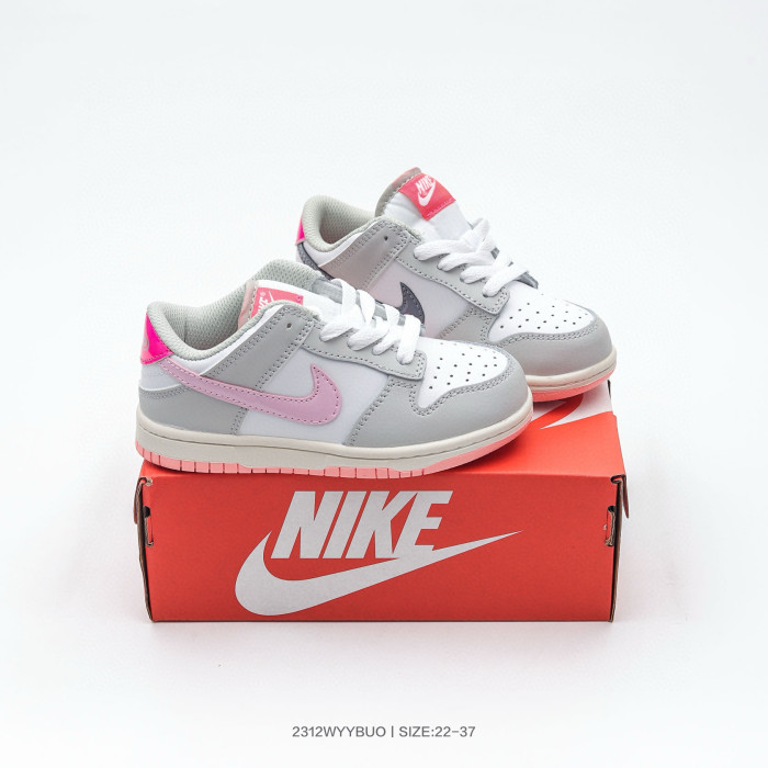 Nike SB Dunk Low Kids Low-Top Sneakers 520 Valentine's Day Limited Edition Pink