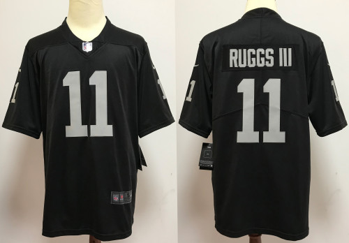 Las Vegas Raiders Jerseys Black NO.11 RUGGS