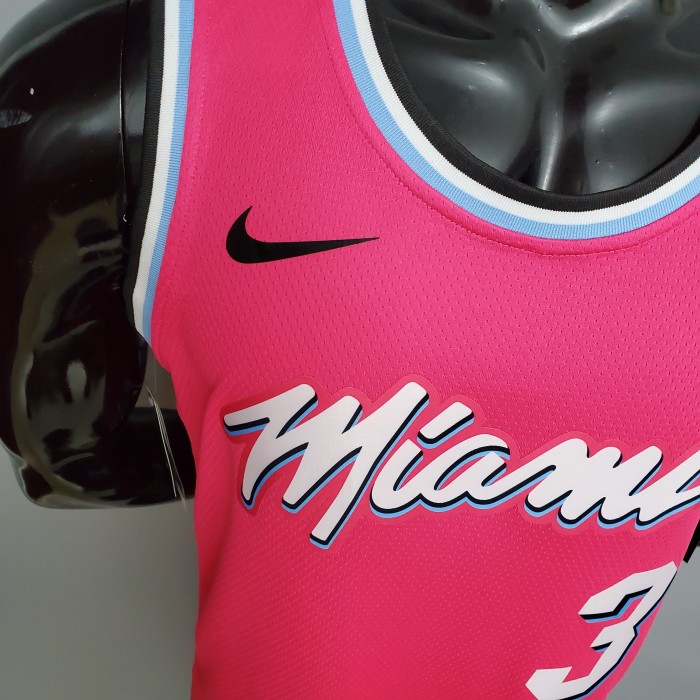 Dwyane Wade Miami Heat Swingman Jersey Pink