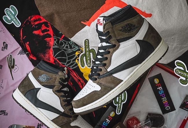 Travis Scott x Nike Air Jordan 1 Retro High “Cactus Jack” CD4487-100