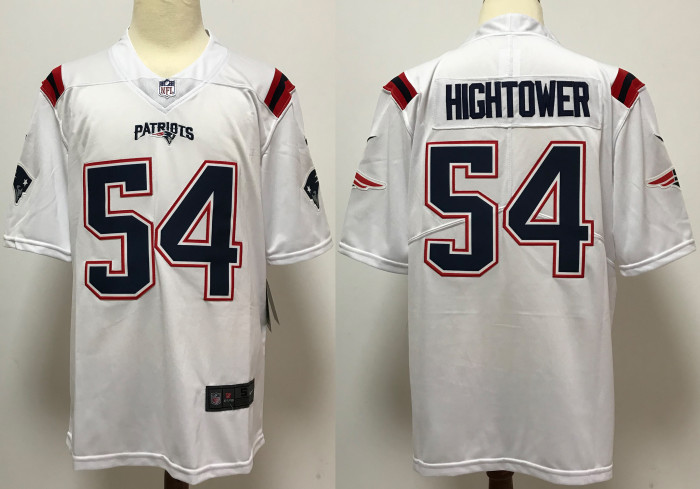 England Patriots Jersey White NO.54 HIGHTOWER