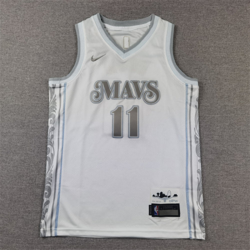 Dallas Mavericks Kid Jersey White City Edition 24/25 NO.11 IRVING