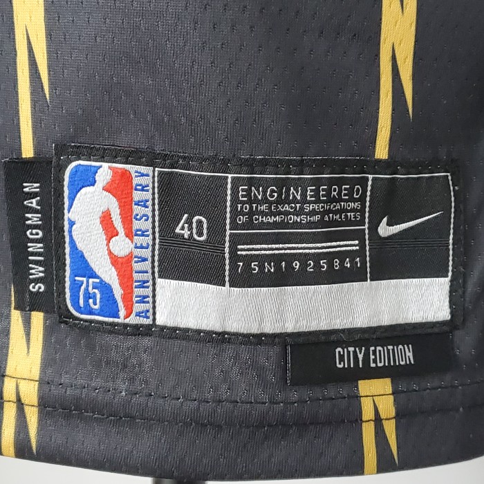 Pascal Siakam Toronto Raptors 2022 City Edition Swingman Jersey Black Gold