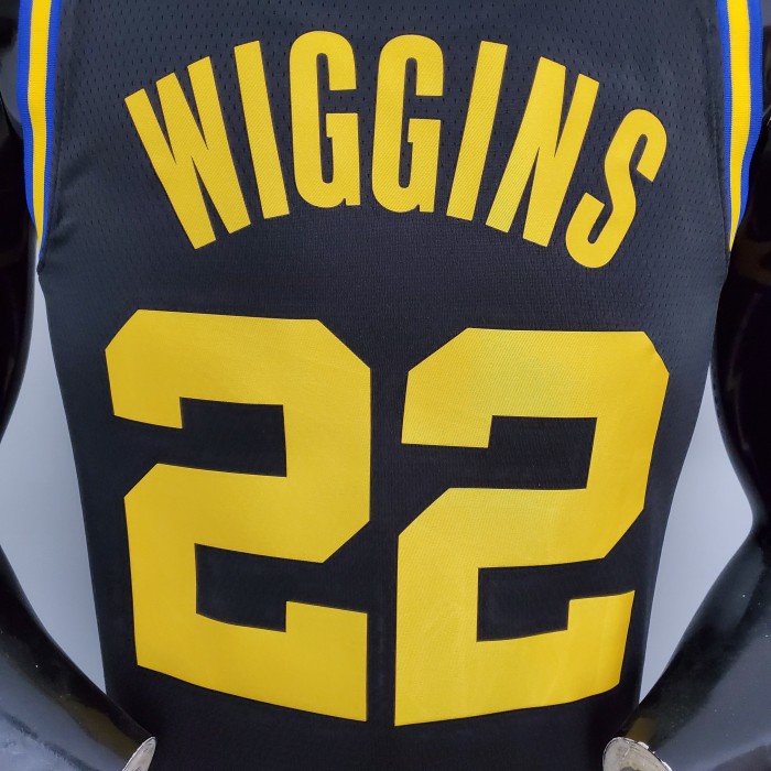 Andrew Wiggins Golden State Warriors 75th Anniversary Swingman Jersey Black
