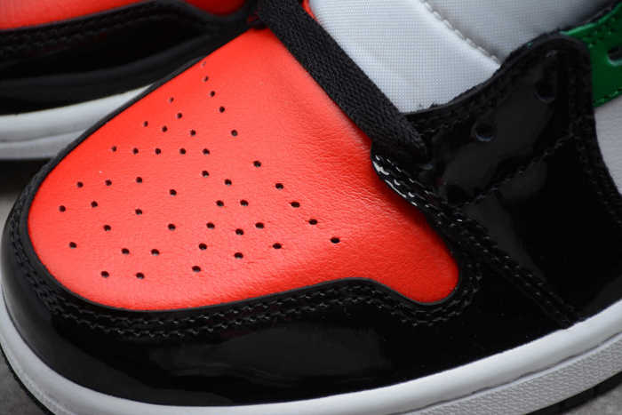 Air Jordan 1 Mid SE Black White Multicolor DB5454-001