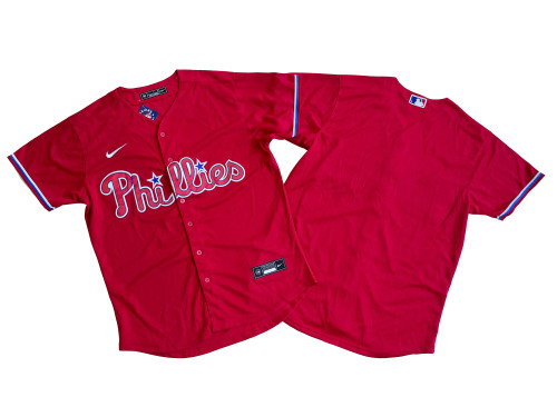Philadelphia Phillies Limited Jersey Red Fan Version NO Number