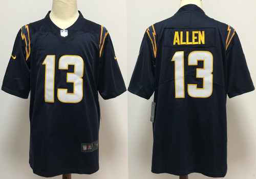 Los Angeles Chargers Alternate Jersey Black NO.13 ALLEN
