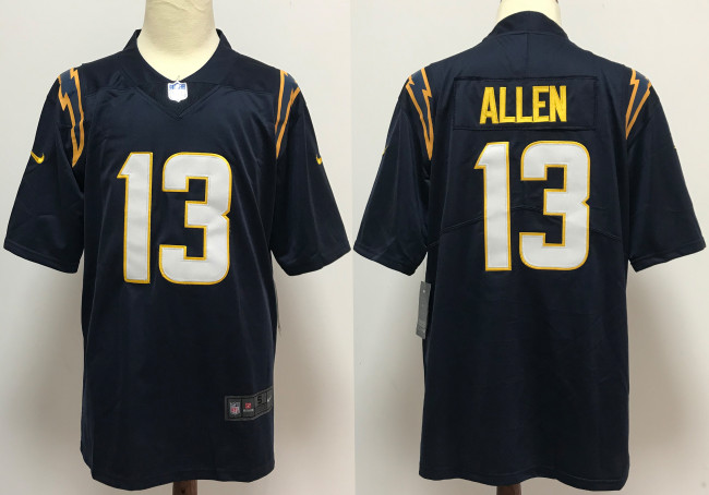 Los Angeles Chargers Alternate Jersey Black NO.13 ALLEN