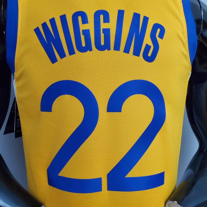 Andrew Wiggins Golden State Warriors Swingman Jersey Yellow