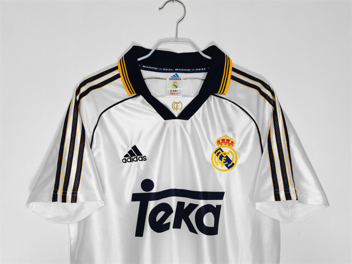 Real Madrid Home Retro Jersey 99/00