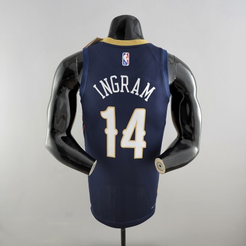 Brandon Ingram New Orleans Pelicans Navy Blue Swingman Jersey