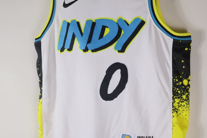 Golden State Warriors KIds Jersey City Edition 24/25 NO.0 HALIBURTON