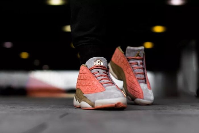 CLOT x Air Jordan Retro 13 Low NRG/CT ''Terracotta' (AT3102 200)
