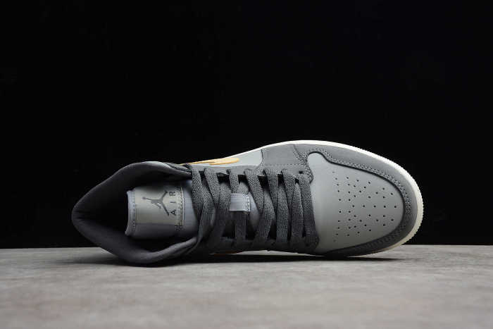 Air Jordan 1 Phat 'Yellow' Grey Onyx (W) BQ6472