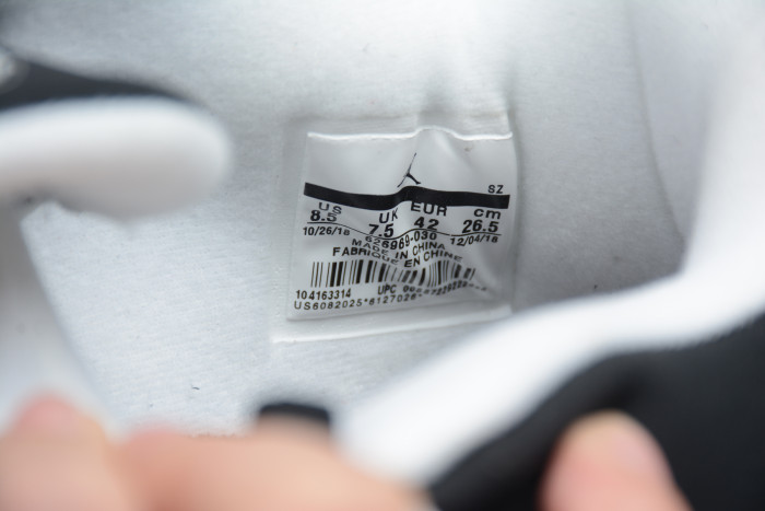 Air Jordan 4 Retro Fear Pack Black Grey 626969-030