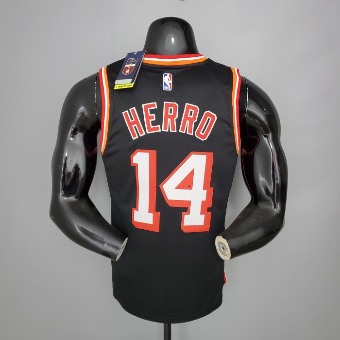 Tyler Herro Miami Heat 2018 Swingman Jersey Retro Night Black